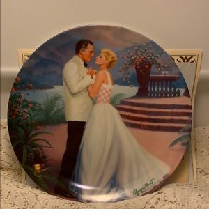 1987 Collector Plate Some Enchanted Evening